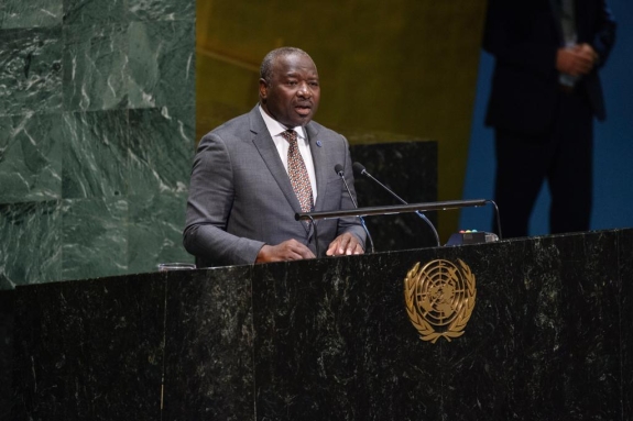 CTBTO Executive Secretary Lassina Zerbo addresses the UN General Assembly